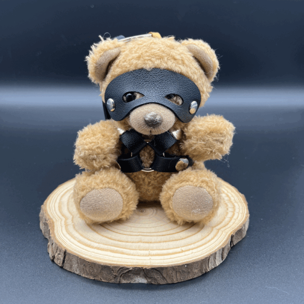 Kinky bear in bondage